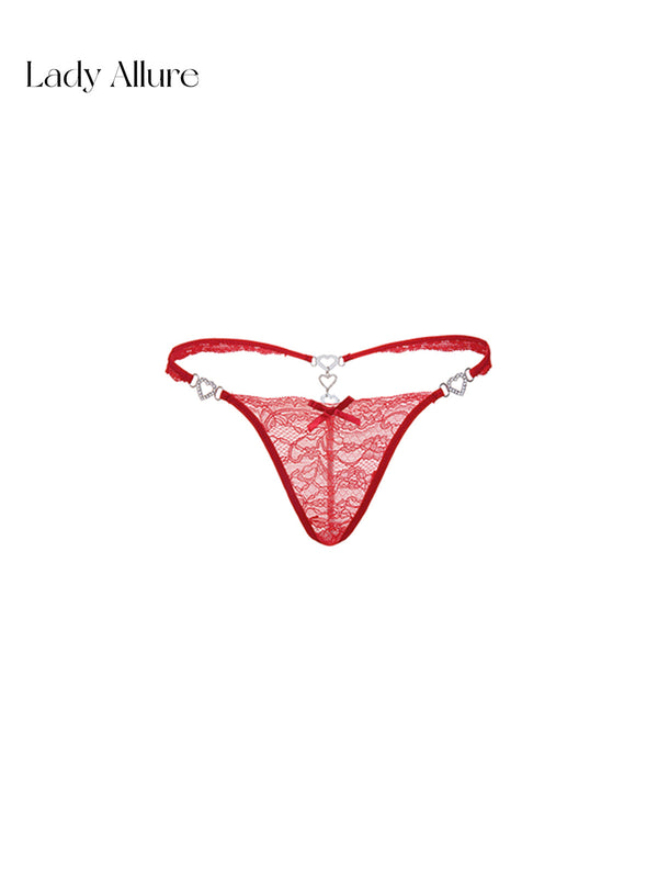 rhinestone thong panties