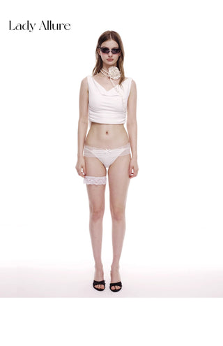 pleated mesh panties 01