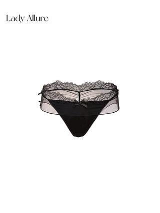 pleated mesh panties 01