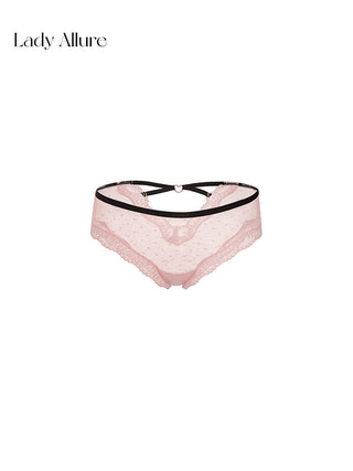 purple mesh panties