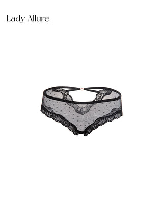 purple mesh panties