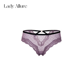 purple mesh panties