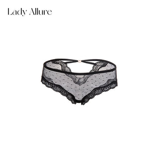 purple mesh panties
