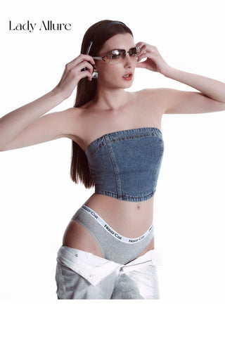 sports letter panties