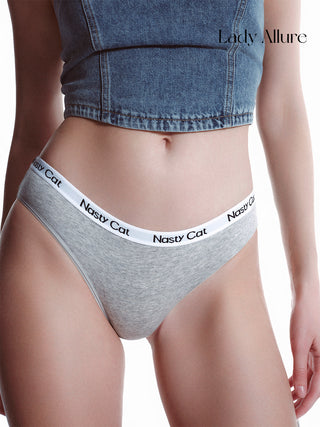 sports letter panties