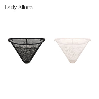 rhinestone mesh panties