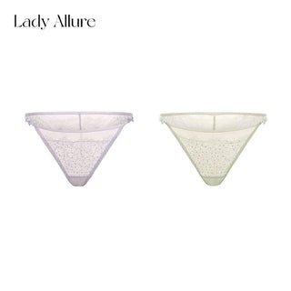rhinestone mesh panties