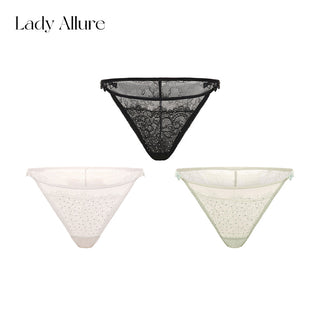 rhinestone mesh panties