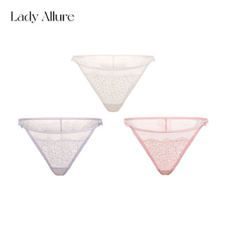 rhinestone mesh panties