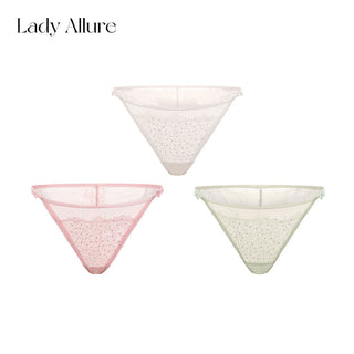 rhinestone mesh panties