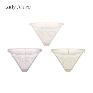 rhinestone mesh panties