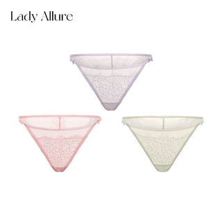 rhinestone mesh panties