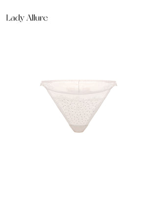 rhinestone mesh panties