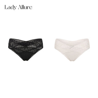 v-waist mesh panties