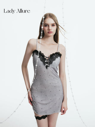 polka dot nightdress