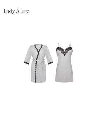 polka dot nightdress