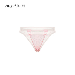 mesh bow panties