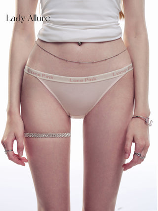 letter sports panties