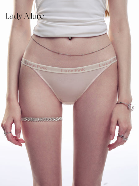 letter sports panties