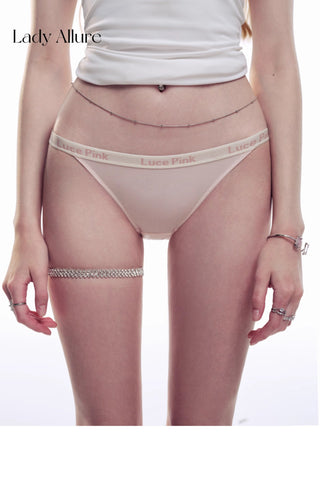 letter sports panties
