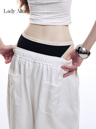letter sports panties