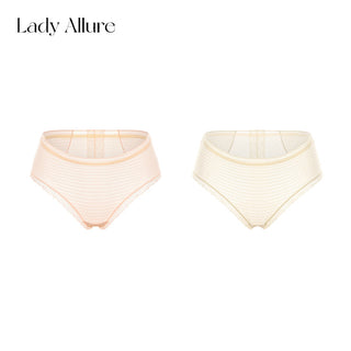 striped bow panties