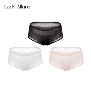 silky hip panties