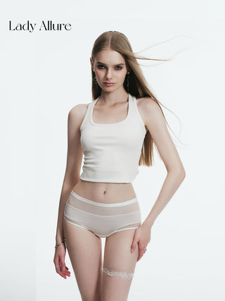 silky hip panties