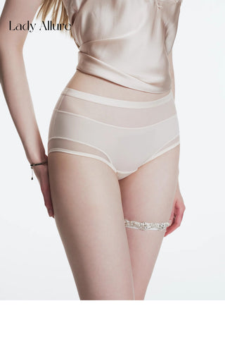 silky hip panties