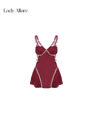 deep v satin