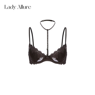 heart mesh bra