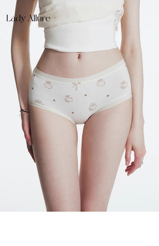 cat print panties