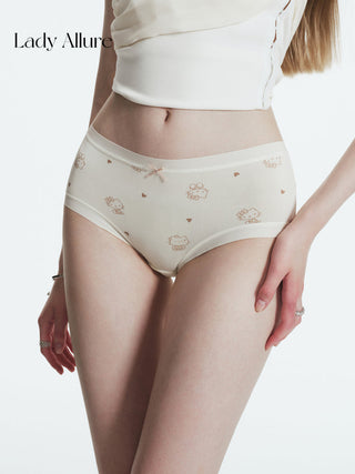 cat print panties