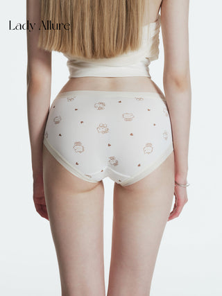 cat print panties