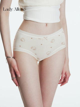 cat print panties