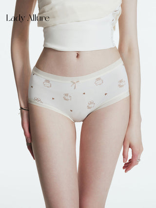 cat print panties