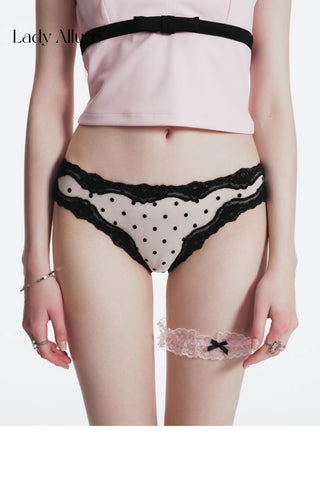 polka dot panties