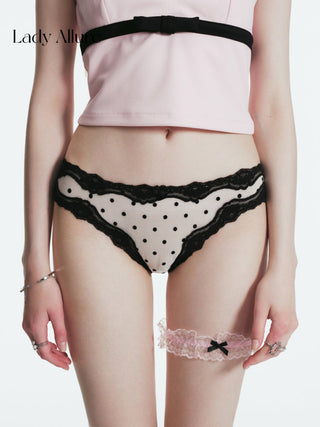 polka dot panties