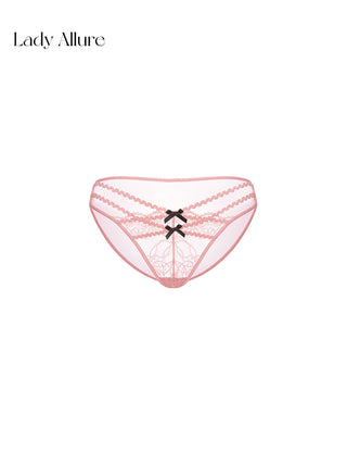 cross mesh panties