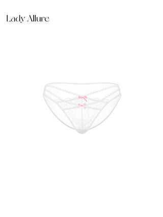 cross mesh panties