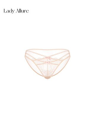 cross mesh panties