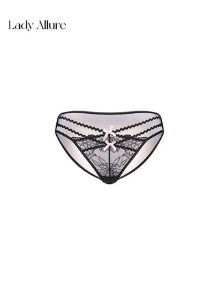 cross mesh panties