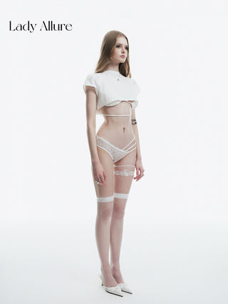 minimalist cutout panties