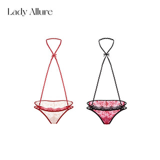 halter panties set