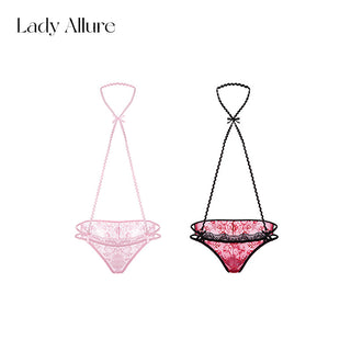 halter panties set