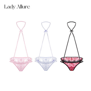 halter panties set
