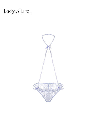 halter panties set
