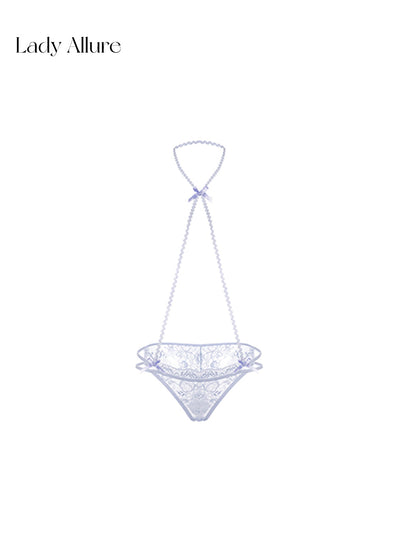 halter panties set