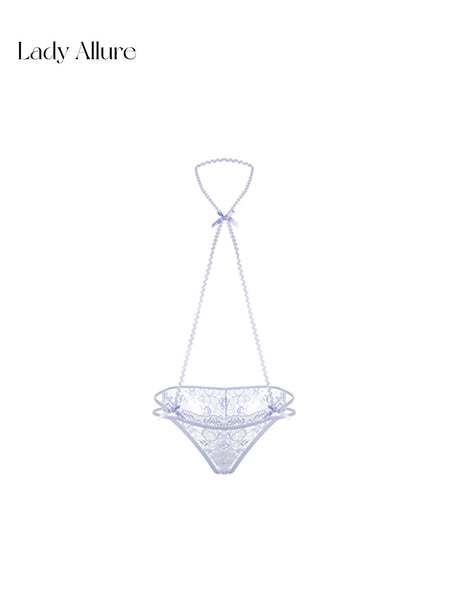 halter panties set