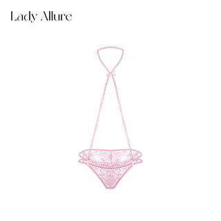 halter panties set